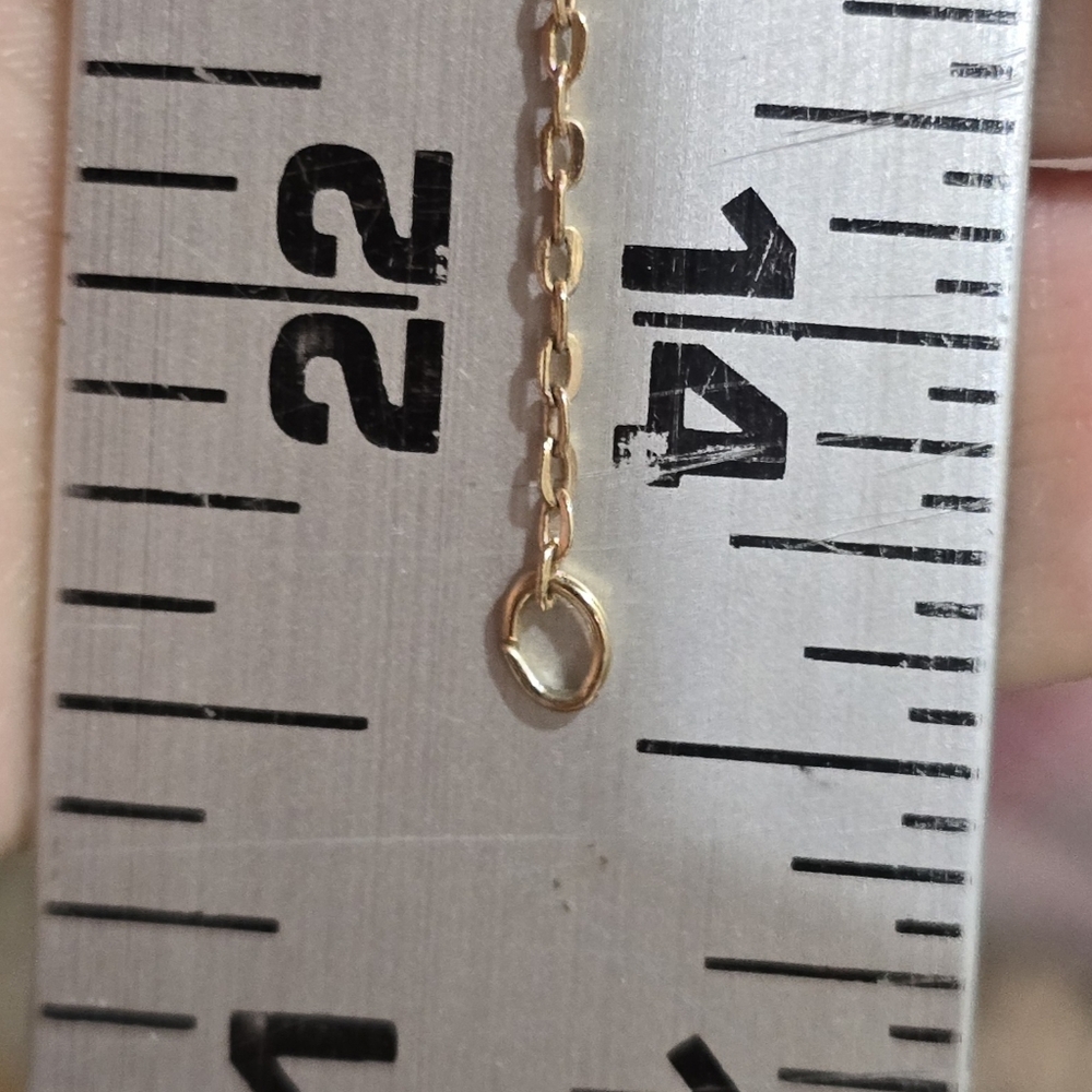 Avon Gold-tone Bow Pendant Necklace - Picture 4 of 4
